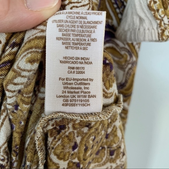 Free People Boho Maxi Dress Size XS - Picture 10 of 10